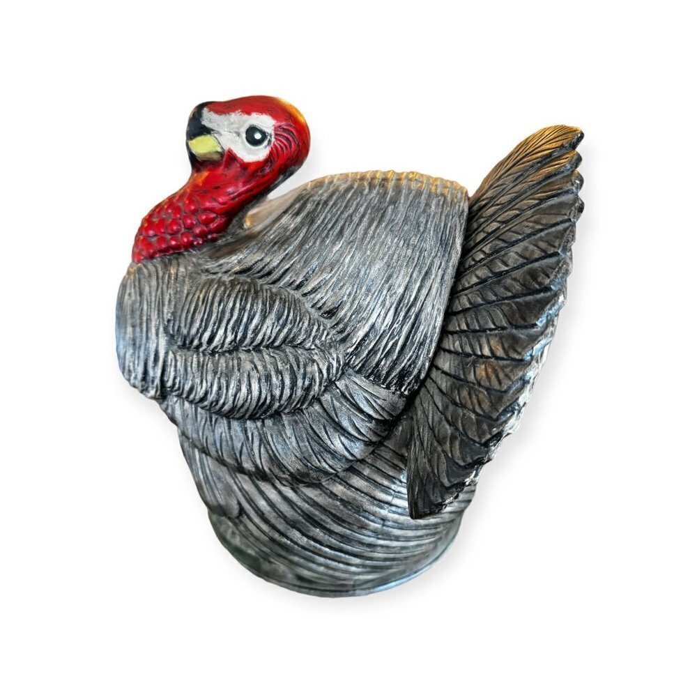 1970 Resin Turkey statue vintage figurines collectible - Picture 4 of 11